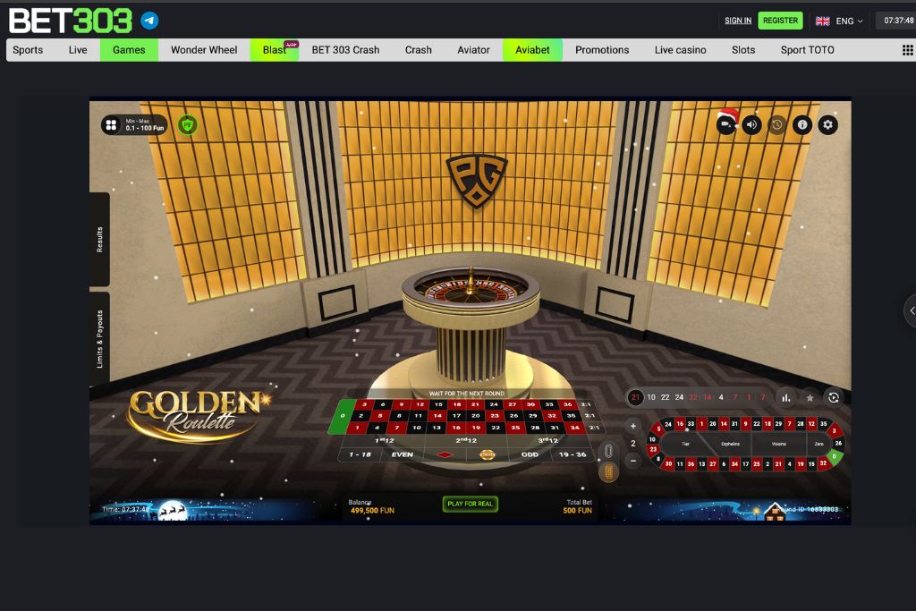 راهنمای بازی رولت طلایی